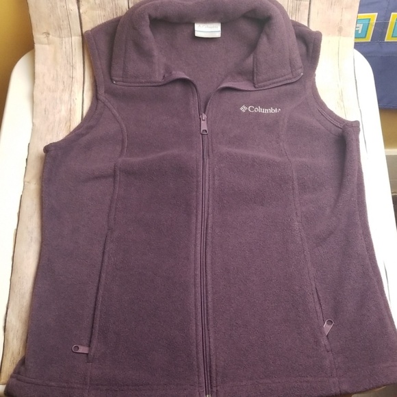 Columbia Vest Plum Color - Picture 1 of 5